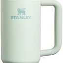 Stanley Quencher H2.0 Tumbler with Handle and Straw 30 oz | Flowstate 3-Position Lid | Cup Holder Compatible for Travel | Insulated Stainless Steel Cup | BPA-Free | Mist