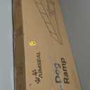 Dog Ramp for Bed - Extra Wide - Excellent Traction, Pet Ramp for Small Large Dogs to Get on Couch Car, Non-Slip Rubber Surface, 17W, Hold up to 200lb, Adjustable, Foldable