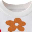 SOLY HUX Girl's Floral Sweaters Long Sleeve Crewneck Sweater Pullover Tops