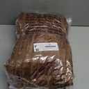 hyha Couch Covers for Dogs Washable, Non Slip Plush Dog Sofa Protectors, Fuzzy Pet Couch Covers for 3 Cushion Sofa Pet Friendly (Brown, 27.6" x 70.9")