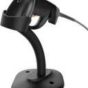 Esup Barcode Scanner with Stand USB Barcode Scanner Wired Handheld Laser Barcode Reader with Adjustable Stand (with Stand)