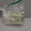 Large Capacity Travel Cosmetic Bag  PU Leather Makeup Organizer Bag Portable Woven Makeup Bags for Women Waterproof Travel Toiletry Bag with Divider Pouch, Khaki