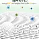 TP04 Replacement Filter for Dyson HP04 TP04 DP04 TP05 DP05 Air Purifi-er Sealed Two Stage 360 Pure Cool Fan Combi Glass HEPA Filter & Activated Carbon Filter (Not for HP07,TP01,TP02,TP07,HP09)