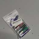 6PCS Mini Red Laser Pointer Cat Toy Interactive Training Tools White LED Torch Light Pet Supplies