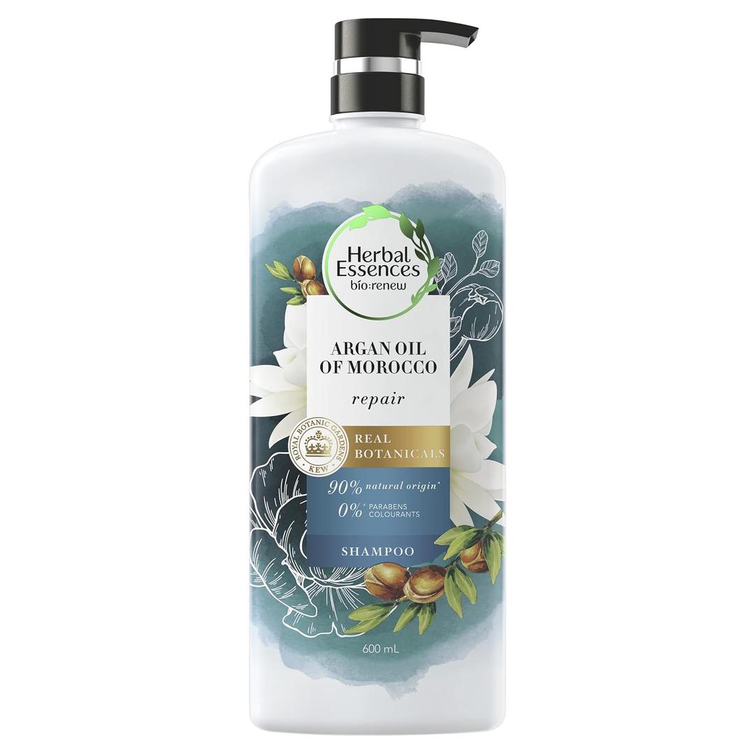Herbal Essences Bio Renew Argan Oil of Morocco Shampoo, 4 Count