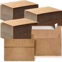 Fainne 800 Pack Brown Envelopes Bulk, Kraft Envelopes for Invitation, 120 GSM Gift Card for Office, Gift, Party, Baby Shower, Wedding (A4,4.25 x 6.25")