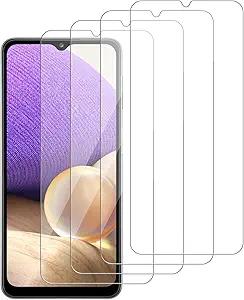 iCsapr 3 Pack Glass Screen Protector Compatible for Samsung Galaxy A32 5G [Not for A32 4G][9H Hardness]-HD Screen Tempered Glass,[Case Friendly] SM-A326 A326U A326U1 A326T A326W