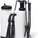 Oregon Backpack Pressure Garden Chemical/Weed Killer Sprayer with Lance and 4 Adjustable Spray Nozzles, 16 Liters, Knapsack Wearable Gardening Accessories
