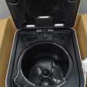 Ouaken Electric Kitchen Composter, 3L Indoor Smart Compost Bin Countertop Food Waste Compost Machine, 4-6H Fast Compact Food Recycler with Low Noise, Odorless, Auto-Clean, White