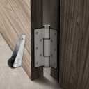 PRETYZOOM Heavy Duty Sliding Door Support Wheel Set with Nylon Rollers 5-Piece Anti-Sagging Door Bottom Guide Smooth Quiet Operation for Furniture and Office Chairs