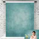 Kate Dark Cyan Photography Backdrops Abstract Photo Backdrop Poratrait Background for Photoshoot, 5x7ft (blue green)