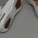 mysoft Women's Summer Walking Sandals Air Cushion Support Platform Ankle Strap Shoes Comfortable Casual Wedge Sandals (10 Wide, White)