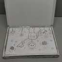 LED Drawing Board -13.7'' X 10" Doodle Glow Board for Christmas Gift, Room/Store/Festival,etc. with 4 Modes & 7 Colors, LED Glow Drawing Board with Adapter, 7 Markers & Tracing Paper