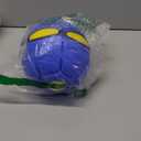 UFO Magic Ball, Portable Flying Toys Creative Fly Saucer Stomp Magic Balls, Decompression Flying Flat Disc Balls Toy for Childrens Outdoor Sports Kids Gift (Football Blue)