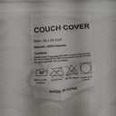 Garneck Plush Sofa Cover Non- Protector for Pets and Boys and Girls Washable Furniture Warm Cushion Slipcover for Easy Maintenance and Exceptional Comfort (Beige)