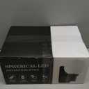 Black LED Wall Sconces Set of Two Round Wall Lamp with Remote Dimmable 2700K Cordless Lamp USB Rechargeable Night Light Desk Lamp for Bedroom Living Room Dining Room