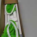 Reusable Microfiber Floor Mop System, Wet & Dry Sweeper Kit, Includes 1 Sweeper Handle, 3 Washable Chenille Mop Pads, Dry & Wet Use for Hardwood, Tile, and Laminate Floor