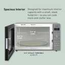 Panasonic Microwave Oven with Cyclonic Wave Inverter Technology, 1250W, 2.2 cu.ft. Countertop Microwave with Genius Sensor One-Touch Cooking NN-SD975S (Stainless Steel / Silver)