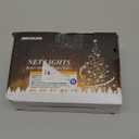 JMEXSUSS Net Lights Outdoor Mesh Lights, 200 LED 9.8ft x 6.6ft Christmas Net Light Outdoor Waterproof, Plug in Bush Light for Lawn Ceiling Hedge Garden Patio Christmas Tree Decor(Warm White)