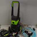 Electric Pressure Washer 2200 PSI 1.6 GPM Power Washer with 4 Different Pressure Tips, 33FT Hose, 36FT Power Cord,High Pressure Cleaning Machine with Foam Cannon for Cars/Fences/Driveways/Patios