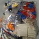 lovlaugh Ice Hockey Building Set with 8 Ice Hockey Player - Tabletop Battle Game - Creative Sports Toy - Standard Brick Compatible Kids STEM Building Kit