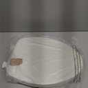 CHURCH Toilet Seat, Easy Clean Hinges Release for Deep Cleans, Durable Enameled Wood Seat, Elongated, Biscuit