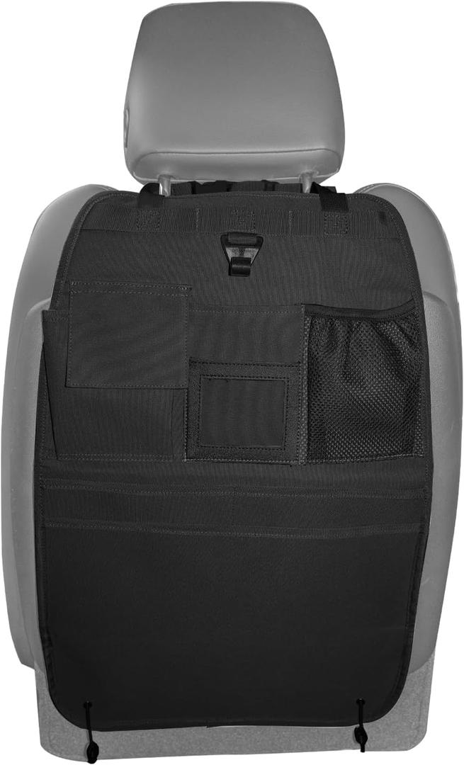 Back Seat Car Organizer with Car Storage Bags, Universal Car Organizers and Storage Truck Organizer(Black)