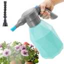 SideKing 0.5 Gallon Electric Spray Bottle Plant Mister for Indoor/Outdoor Plants, 2L Automatic Watering Can Rechargeable Battery Powered Sprayer with Adjustable Spout for Garden, Fertilizing, Cleaning