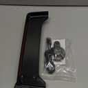 PZK Car Phone Holder for BMW X3 2018-2021/ BMW X4 2019-2021 Accessories 10.25/10.3-Inch Screen Fixed Clip Magnetic 15W Fast Wireless Charging Car Phone Mount with Sunglasses Storage Box 360 Rotation