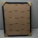 A PLUS MAX 16x20 Picture Frame, Black Engineered Wood Frame for 16 x 20 Inch Picture Poster Photo, Light Weight 16 by 20 Frame with Wood-grain for Wall - 1 Pack/Black/16 x20