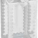 Leadigol 20 Pack Clear Favor Boxes with Bowknot,5x5x7cm,Small Clear Plastic Box,Transparent PVC Favor Boxes Packing Box,