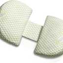 Oternal Pregnancy Pillow for Pregnant Women Comfortable Maternity Pillow for Side Sleepers, Supports Back, Belly, HIPS, and Legs, with Removable & Adjustable Cover (Green, Plus)