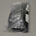 4 Pieces Girl's 20s Flapper Dresses Costume Set Feather Headband Fringed Dresses Gloves for Halloween Party (Black) One Size