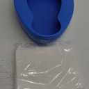 Contoured Bedpan Set with 25 Super Absorbent Pads and Liners - Heavy Duty Bed Pan for Females and Men - For Hospital or Home Use of the Elderly and Bedridden Patients - Pads Absorb up to 35 oz /1000ml