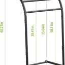 Free Standing Towel Rack, Pool Towel Rack Outdoor, 4 Tier Towel Racks for Bathroom, Metal Blanket Rack, Blanket Display and Towel Drying Rack