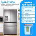 Water Jug for Fridge Compatible with Samsung Refrigerator Parts RF23 Series Replacement, No-Leak Water Pitcher Reservoir for Samsung Water for Refrigerators