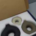 Ceramic Vase Home Table Decor - Flower Vases Set of 3 Small Living Room Centerpiece Decorations for Shelf Bedroom Office Kitchen Dining Desk Modern Aesthetic Farmhouse Decorative (Classic)