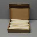 Funtery 48 Pcs Flameless LED Taper Candles Battery Operated Candles Bulk LED Candlesticks Flickering for Valentines Church Wedding Carnival Party Decorations(Ivory,Classic Style)