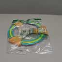 JEEFUD Flying Disc for Kids Adults 11 inch Flying Ring, 3 Pack Beach Backyard Sports Play Soft Discs, Sport Outdoor Toy Gift for 4+ Year Old Boys Girls Family (3PCS (BluePink&Turquoise))