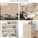 3 x Guvana Grasscloth Peel and Stick Wallpaper Beige Textured Contact Paper Modern Removable Self Adhesive Wall Paper Thicken Fabric Faux Linen Wallpaper for Bathroom Living Room Cabinets 78.7inx15.7in