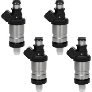 4Pcs Fuel Injector Compatible for Honda Prelude 2.0L 85-91/2.1L 90-91/2.2L 92-86/2.3L 92-96/, CRX Civic 1.6L 88-91, for Acura Integra 1.8L 9091, for Isuzu Oasis 2.2L 9697, Replace 06164-P2J-010