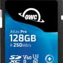 OWC Atlas Pro 128GB SDXC UHS-II V60 Media Card
