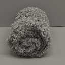 Yimobra Bathroom Rugs Non Slip Washable, Ultra Soft and Water Absorbent Bath Mats, Plush Fluffy Shower Mat Outside, Microfiber Thick Matts for Bathroom Floor/ Sink, 24x17, Light Gray and White