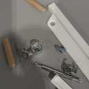 ETHU Keyboard Tray Under Desk, 19.7' X 11.81" Small Size Keyboard Drawer with C Clamp-on Mount Easy to Install, Computer Keyboard Stand Slide Pull Out, Ergonomic Keyboard Tray for Home, Office (White)