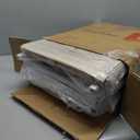 WOWLIVE Double Laundry Hamper with Lid,Rolling Laundry Basket Organizer with Wheels, Iron-Made Laundry Sorter with Top Shelf and 2 Removable Bags,Large Clothes Storage for Room,White (110L (30.0 x 13 x 32 Inches))