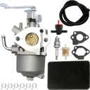 EATAKWARD EX30 Carburetor Kit 279-62364-20 Replacement for Subaru Robin EX30 Engine Carb Mikuni RGX4800 RGN5100 Replaces 279-62364-00 Stens 058-161 with Fuel Hose Shut Off Valve Fuel Filter
