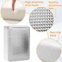 YUNVI RV Skylight Insulator 14x22x2.8,RV Vent Cover and Skylight Shade,Waterproof RV Vent Insulator Sunroof Pillow for Inside Camper Shower