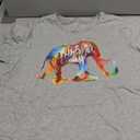 India Elephant Vintage Travel Love Watercolor T-Shirt 2XL