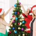 Jenaai 12 Set Christmas Appreciation Gifts for Employees Coworkers Staff Ball Ornaments for Christmas Tree So Grateful for The Difference You're Made, with Organza Bags & Thank You Cards