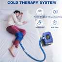 Longice Ice Therapy Machine for Knee,Cold Therapy Machine for Knee After Surgery,Cold Therapy System,Cold Therapy Unit (Blue)